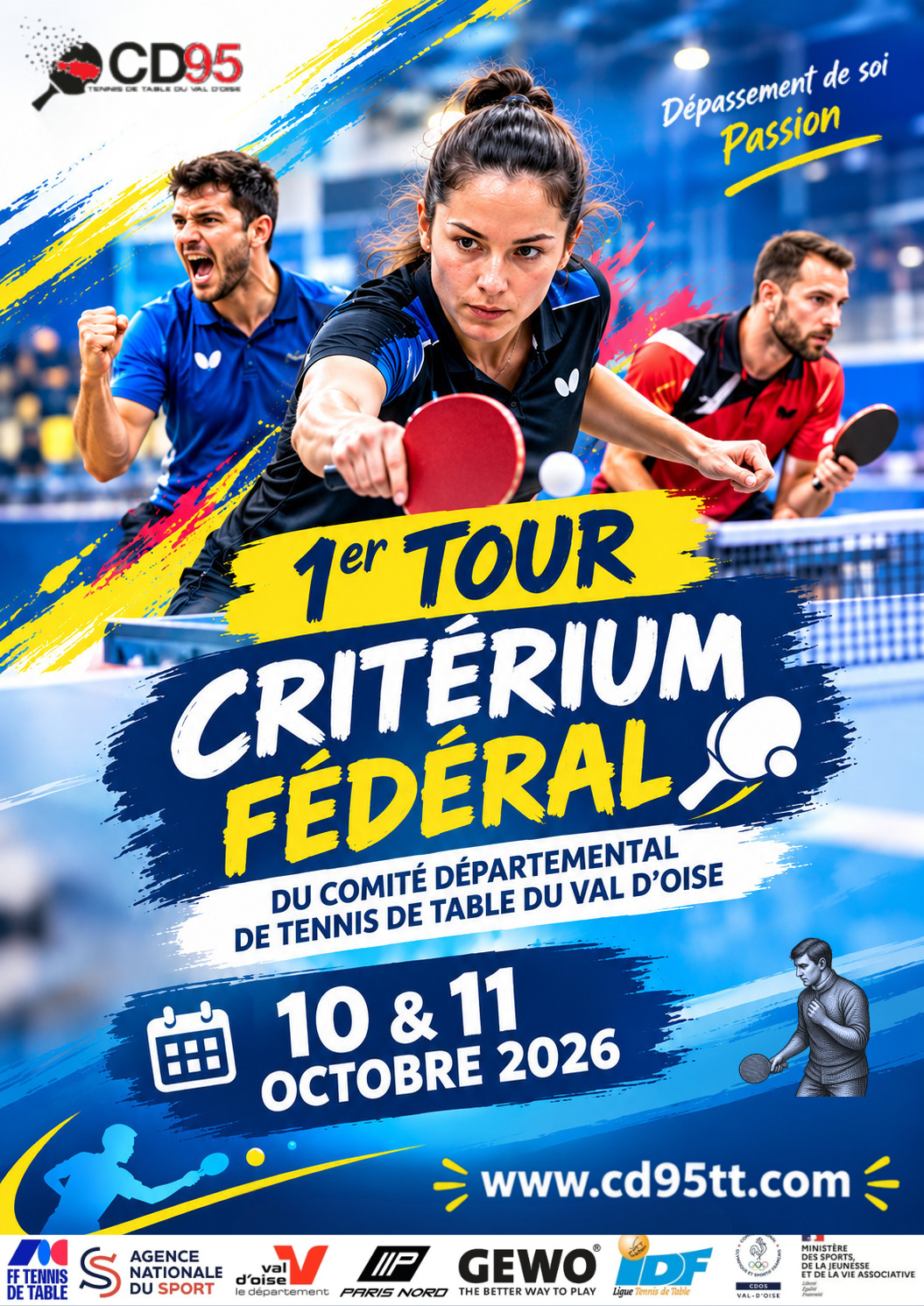 Critérium fédéral tour 1 2026-2027