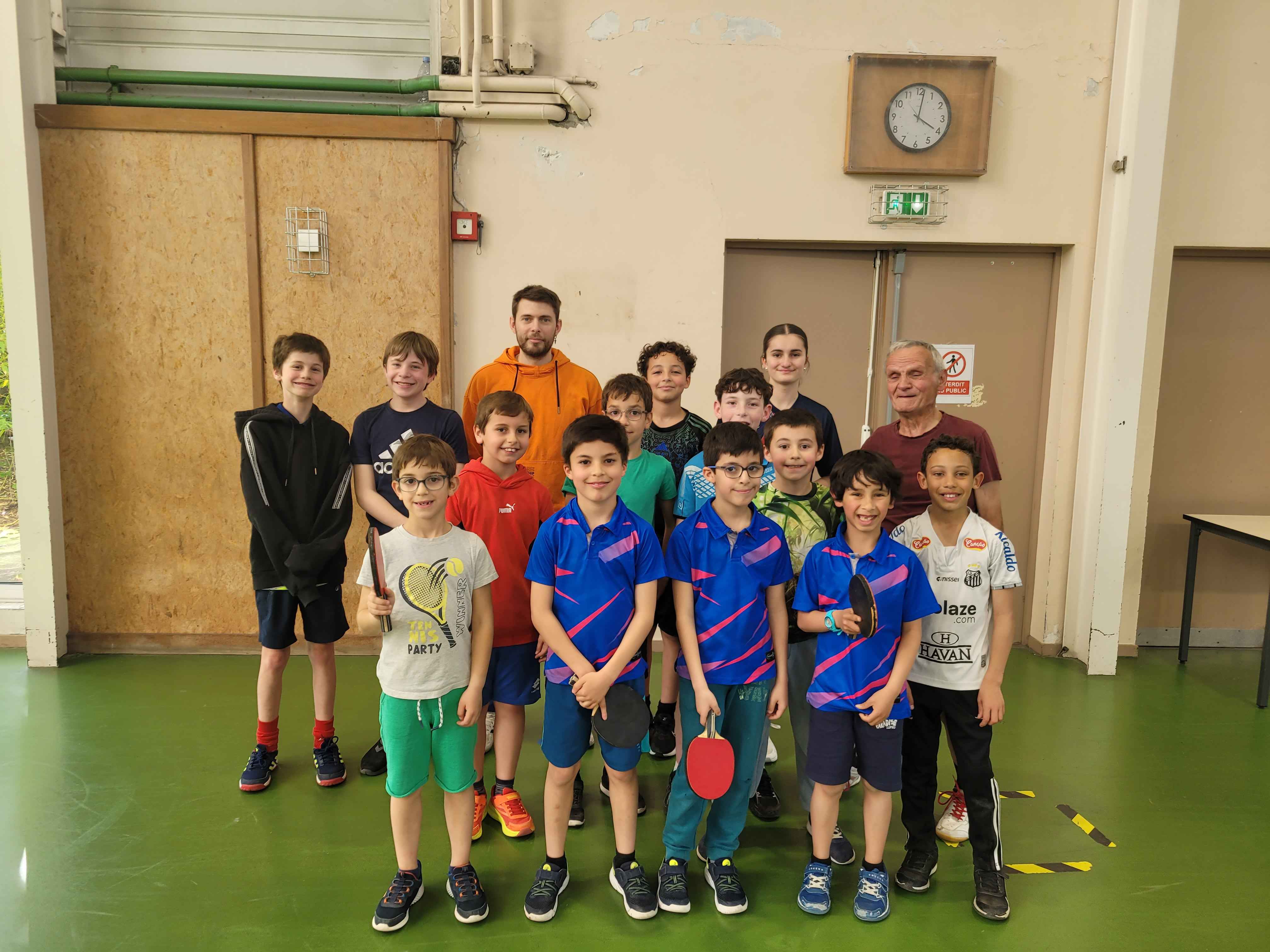 Stage d'entraînement, avril 2026